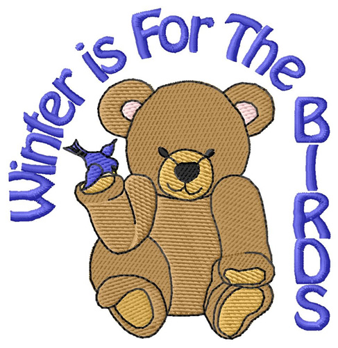 For the Birds Machine Embroidery Design