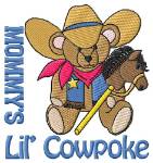 Picture of Mommys Lil Cowpoke Machine Embroidery Design