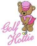 Picture of Golf Hottie Machine Embroidery Design