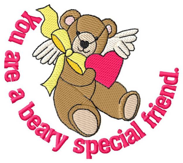 Picture of Special Friend Machine Embroidery Design