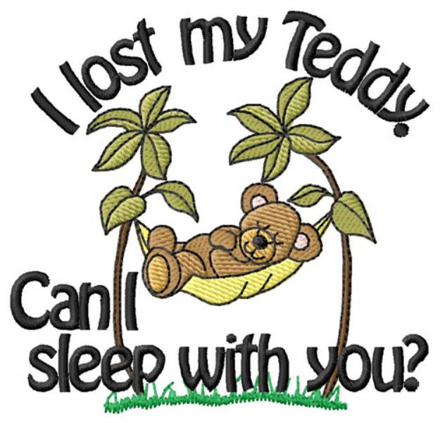 Picture of Lost My Teddy Machine Embroidery Design
