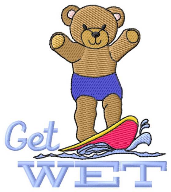 Picture of Get Wet Machine Embroidery Design