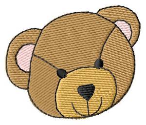 Picture of Bear Face Machine Embroidery Design