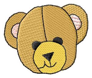 Picture of Bear Head Machine Embroidery Design