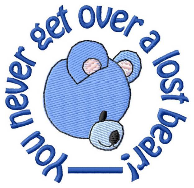 Picture of A Lost Bear Machine Embroidery Design