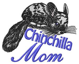 Picture of Chinchilla Mom Machine Embroidery Design