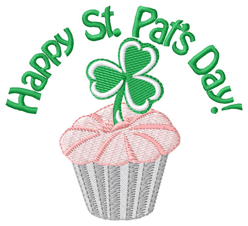 Happy St. Pats Day Machine Embroidery Design