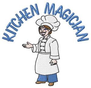 Picture of Kitchen Magician Machine Embroidery Design