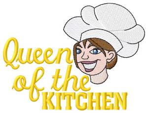 Picture of Queen of the Kitchen Machine Embroidery Design