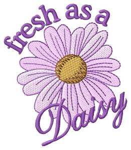Picture of Fresh As A Daisy Machine Embroidery Design