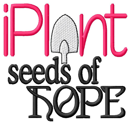 Seeds Of Hope Machine Embroidery Design
