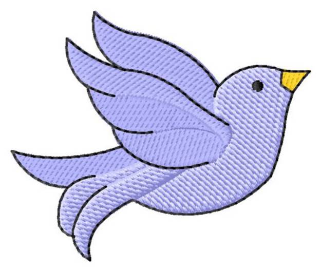 Picture of Bird Machine Embroidery Design