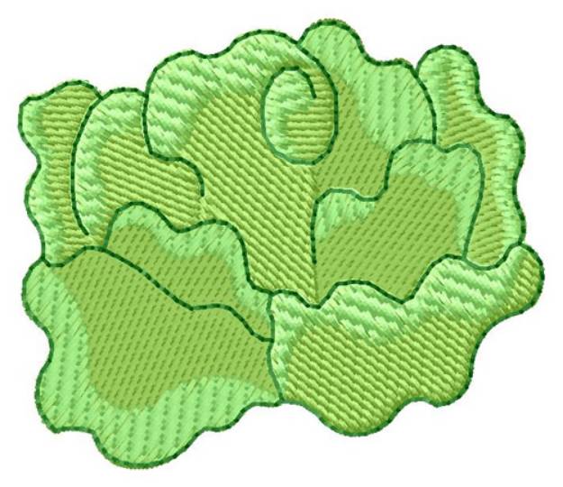 Picture of Lettuce Machine Embroidery Design