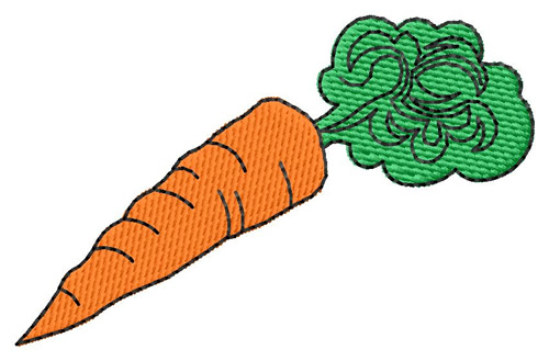 Carrot Machine Embroidery Design