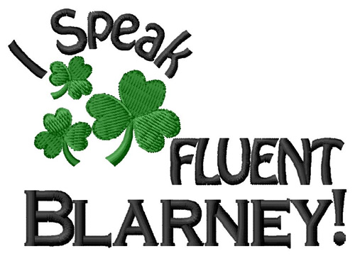 Fluent Blarney Machine Embroidery Design