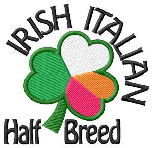 Picture of Irish Italian Half Breed Machine Embroidery Design