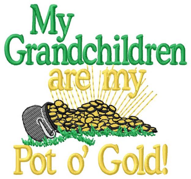 Picture of Pot of Gold Machine Embroidery Design