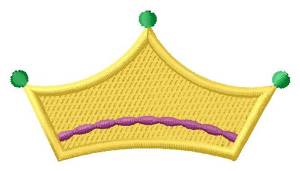 Picture of Crown Machine Embroidery Design