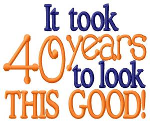Picture of 40 Years Machine Embroidery Design