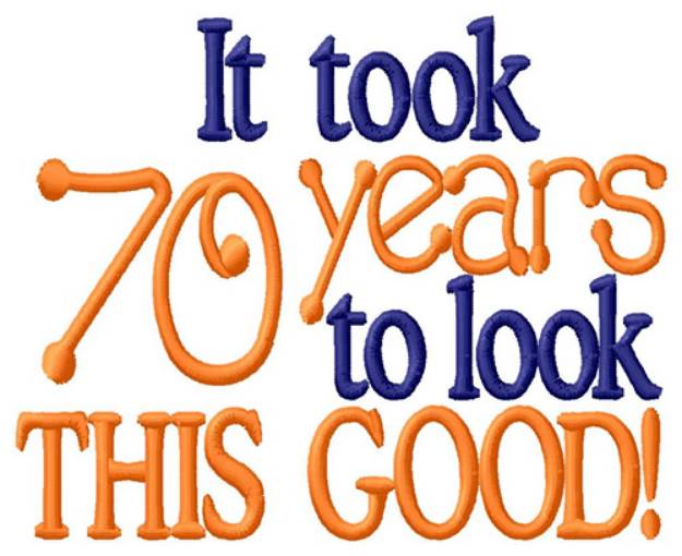 Picture of 70 Years Machine Embroidery Design
