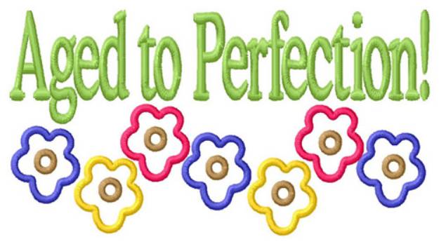 Picture of Perfection Machine Embroidery Design