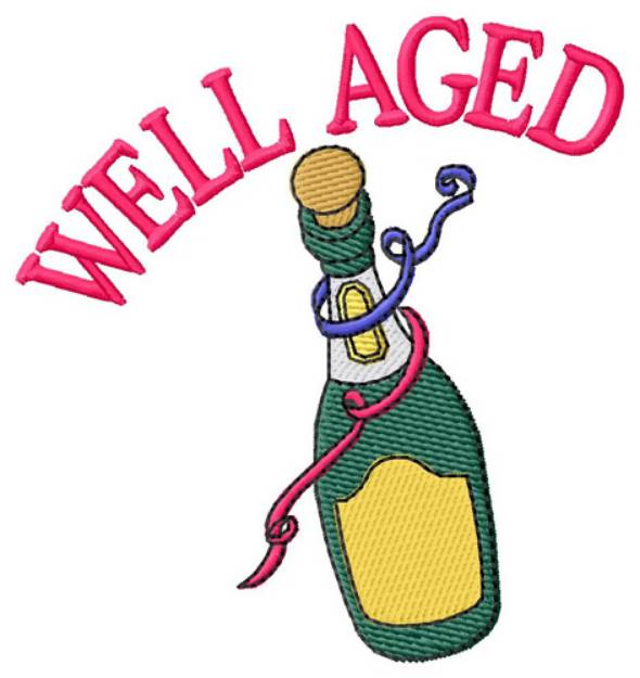 Picture of Well Aged Machine Embroidery Design