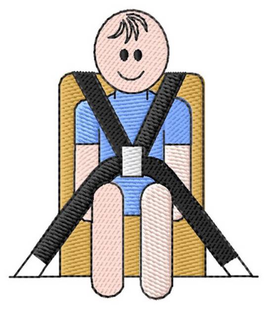 Picture of Car Seat Machine Embroidery Design
