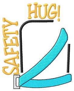 Picture of Safety Hug Machine Embroidery Design