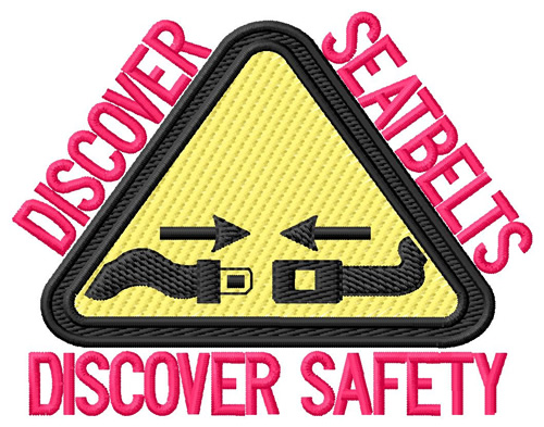 Discover Safety Machine Embroidery Design