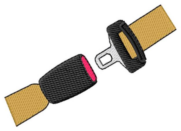 Picture of Seat Belt Machine Embroidery Design