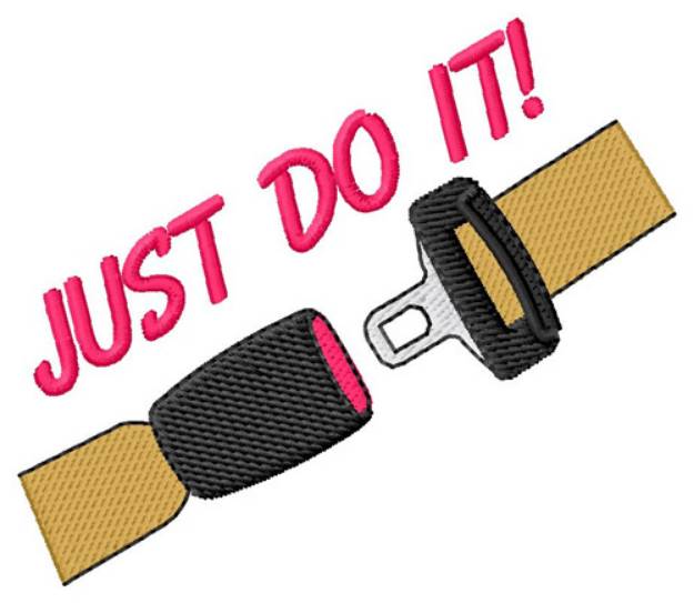 Picture of Just Do It Machine Embroidery Design