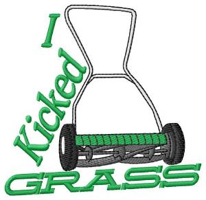 Picture of Kicked Grass Machine Embroidery Design