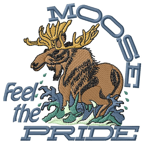 Feel The Pride Machine Embroidery Design
