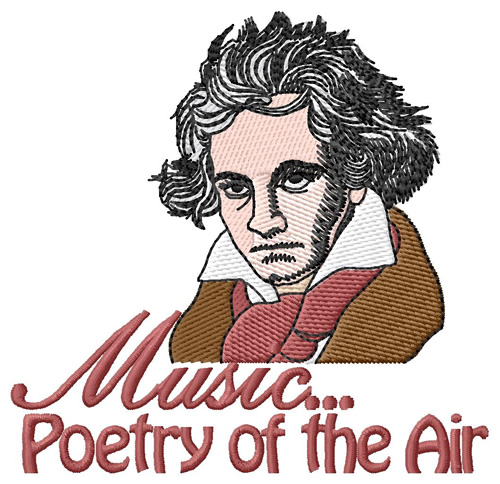 Poetry Of The Air Machine Embroidery Design