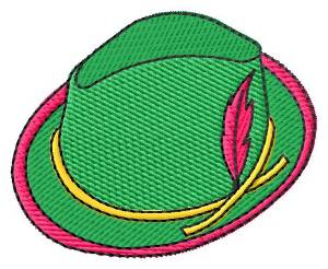 Picture of German Hat Machine Embroidery Design