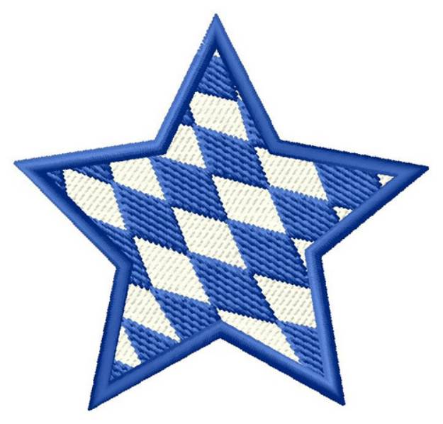 Picture of Bavarian Star Machine Embroidery Design