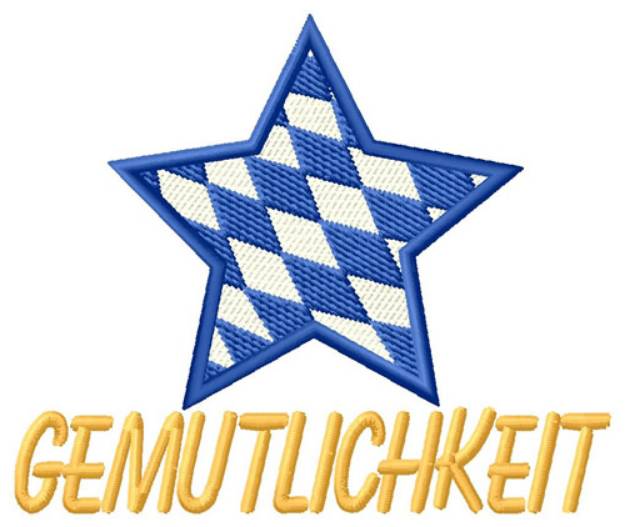 Picture of Gemutlichkeit Machine Embroidery Design