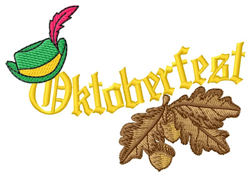 Oktoberfest Machine Embroidery Design