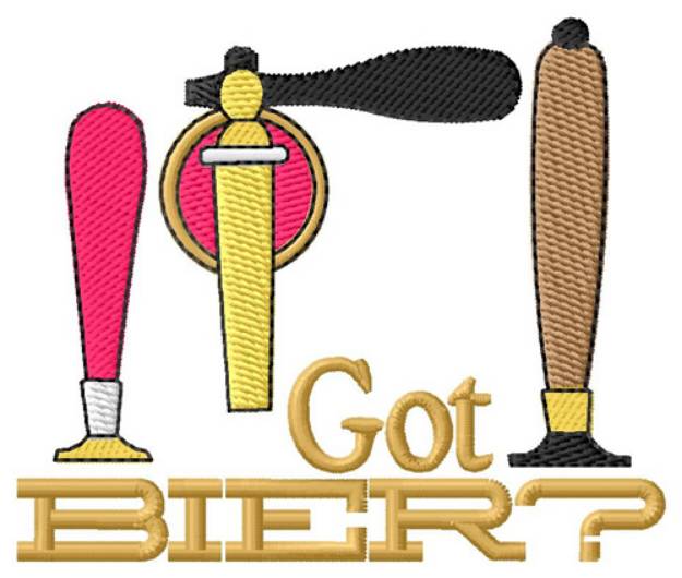 Picture of Got Bier? Machine Embroidery Design