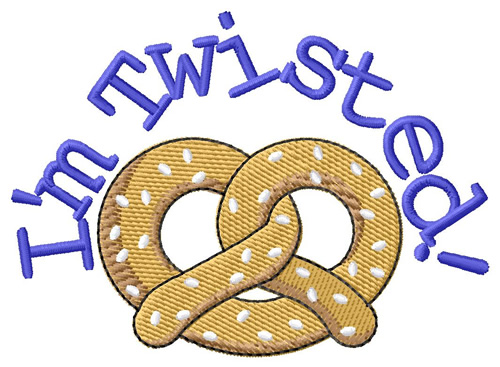 Twisted Machine Embroidery Design