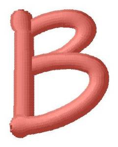 Picture of Dot Font B Machine Embroidery Design