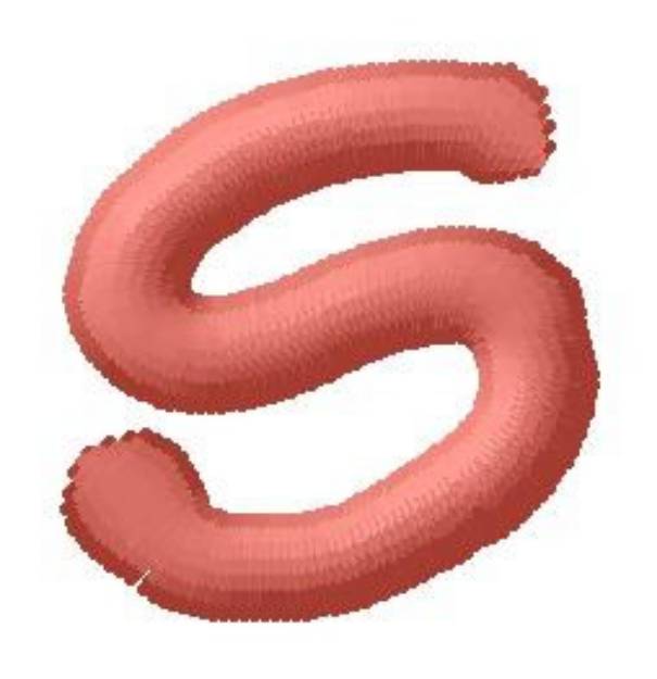 Picture of Dot Font s Machine Embroidery Design