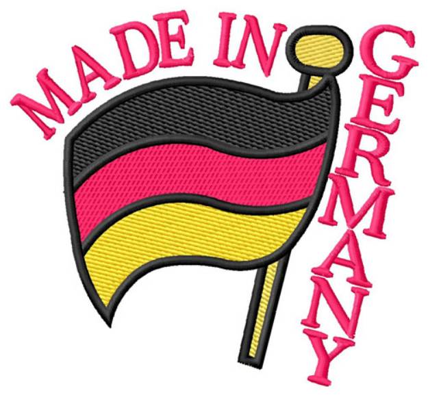 Picture of Made In Germany Machine Embroidery Design
