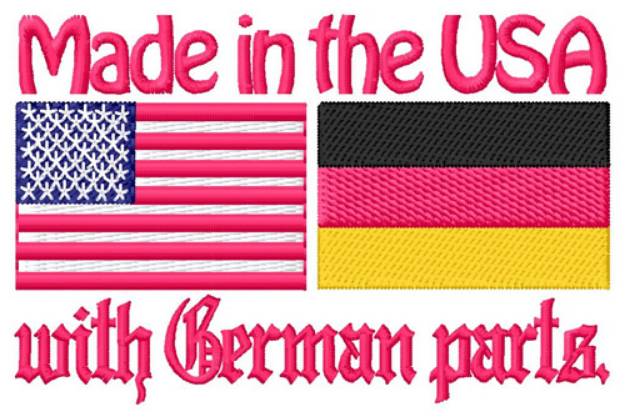 Picture of Made in USA Machine Embroidery Design
