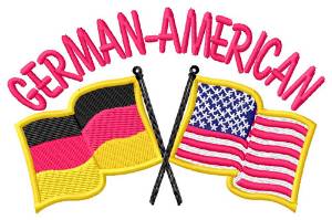 Picture of German American Machine Embroidery Design
