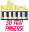 Picture of So Many Keys Machine Embroidery Design
