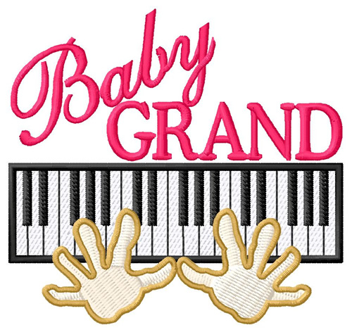 Baby Grand Machine Embroidery Design