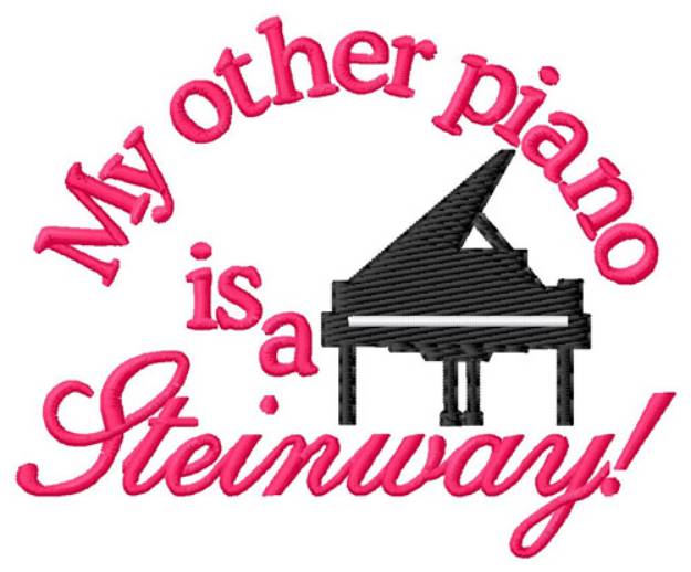 Picture of Steinway Machine Embroidery Design