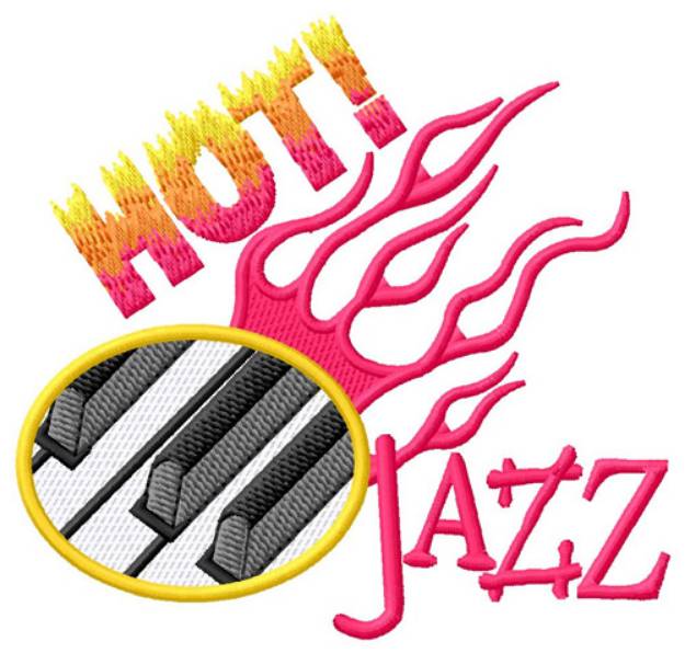 Picture of Hot Jazz Machine Embroidery Design