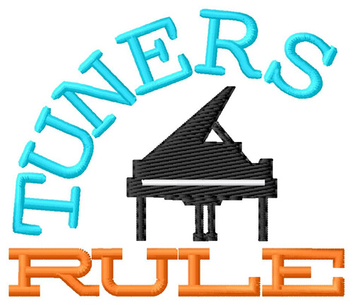 Tuners Rule Machine Embroidery Design